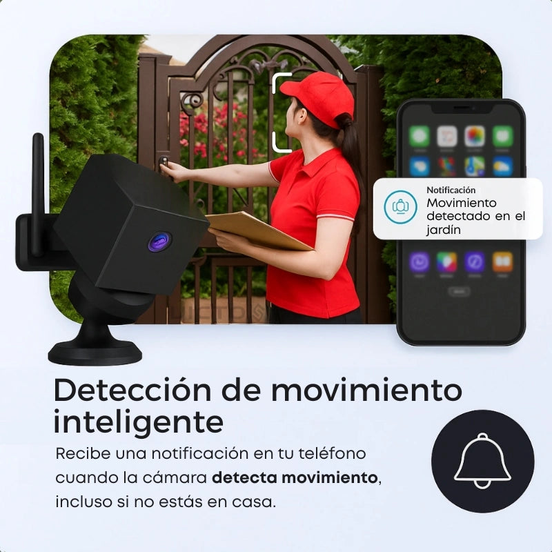 SafeCam Pro™ | Siempre protegido incluso sin internet ni electricidad